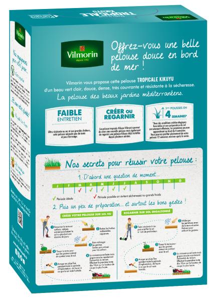 Tropical - Pelouse Tropicale - Kikuyu - 500 g - PACKAGING_3D_VERSO